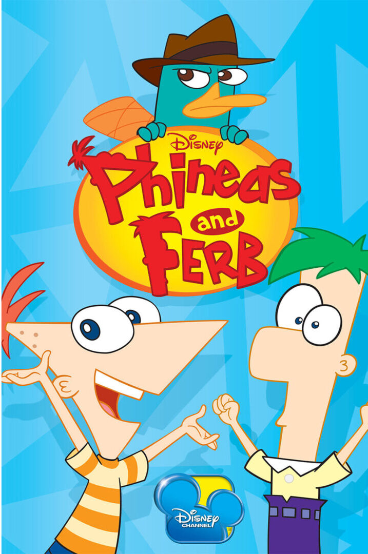 promo image of Phineas and Ferb featuring the main characters