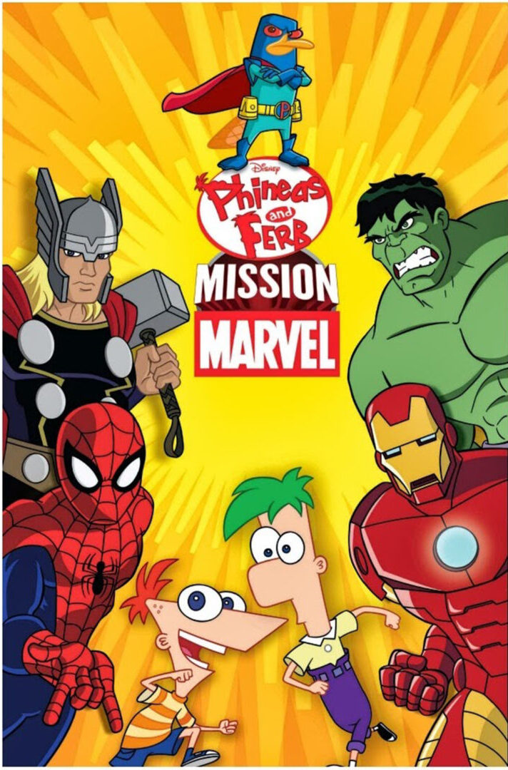 promo image of Phineas and Ferb Mission Marvel