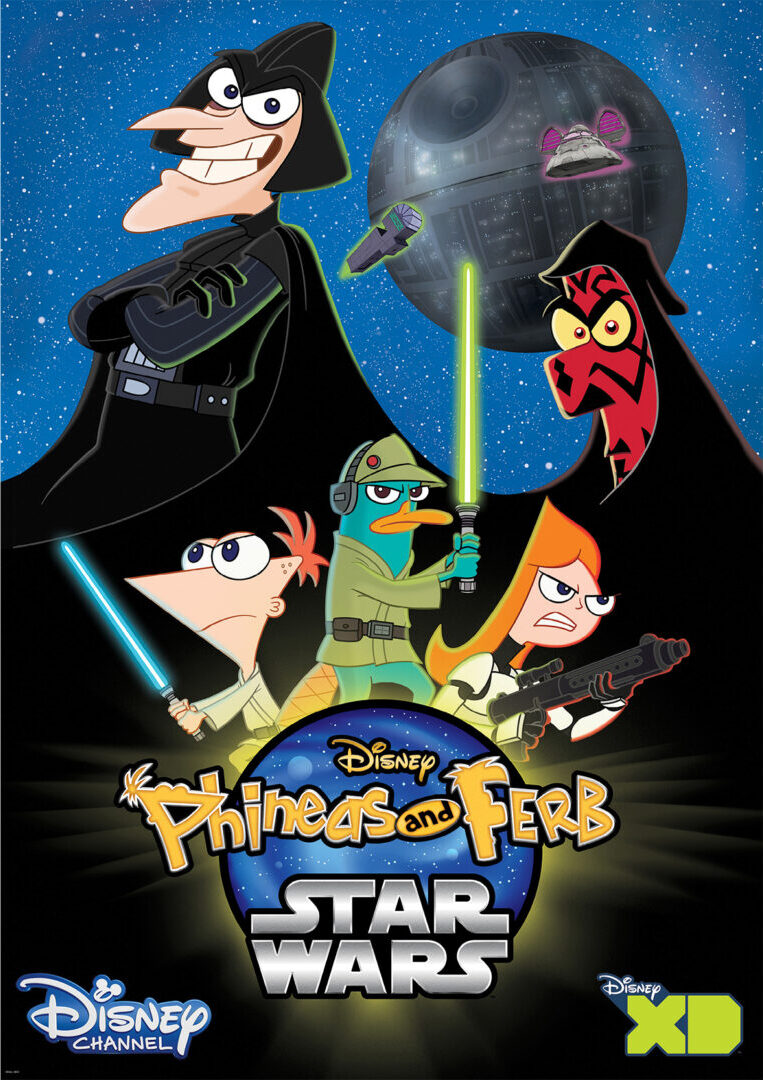 promo image of Phineas and Ferb Star Wars