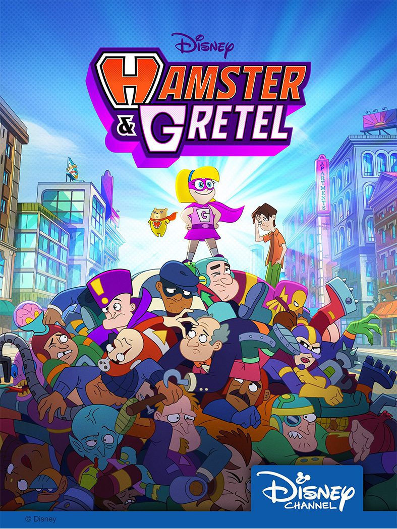 The poster of hamster and gretel